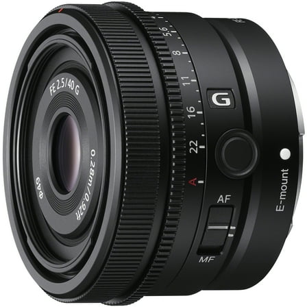 Sony FE 40mm F2.5 G Full Frame Ultra Compact Prime G Lens for E-Mount SEL40F25G