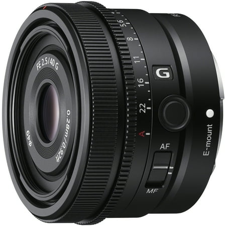 UPC: 0027242922600 | Sony FE 40mm F2.5 G Full-Frame Ultra-Compact G Lens