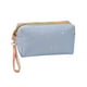 thumbnail image 2 of Bolsa De Plstico Transparente Para Cosmticos, 15 X 10 Cm, Con Cremallera, Para Organizar Maquillaje, Joyas Y Pequeos Accesorios, Paquete De 3, Color Transparente, Ukhbmc | Blue, 2 of 8