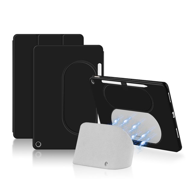 Case For For Google Pixel Tablet 11 inch 2023 Smart Cover Protective Shell TPU Support Compatible Charging Speaker Base Black Pixel Tablet 11
