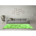 thumbnail image 3 of Ahgly Company Indoor Rectangle Solid Green Modern Area Rugs, 2' x 5', 3 of 4