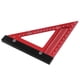 thumbnail image 3 of Regla triangular para carpintería, aleación de aluminio, cuadrado de viga portátil de alta precisión para carpintero, 3 of 14