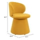 thumbnail image 4 of Silla de Comedor Oblic Amarillo - Kessa Muebles, 4 of 5