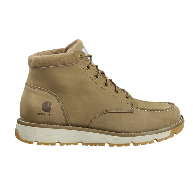 Bota de trabajo Carhartt Millbrook, 5 moc Toe, con cuña, para hombre, estilo Coyote