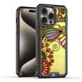 thumbnail image 5 of Designed for Motorola Moto G 5G 2024 Modern Design Pattern Fused Hybrid Hard PC + TPU Rubber Shockproof Drop Protection Impact Phone Case Cover [Antique Flowers], 5 of 8