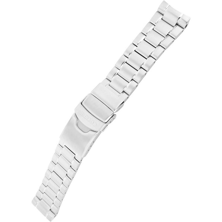 Seiko 22mm Stainless Steel Braceletl Metal Suitable for Wrist Size 165 220 mm M0ev641j0 Women s Silver