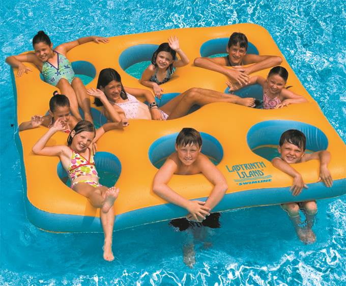 pirate island pool float