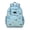 Sky-blue-129, variant on Students Backpack with Nautical Anchor, Boat, Coastal Marine, Ocean Waves and Lighthouse Seaside Theme