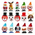 thumbnail image 2 of 15PC 2024 New Christmas Wind Up Toys Christmas Stocking Stuffers Wind Up Toys Christmas Toys Funny Toys Party Gifts For Christmas Party Bag Filler (Colourful), 2 of 3