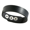 thumbnail image 5 of Black PU Leather Adjustable Design For Men And Women Versatile Daily Wear Jewelry Gift, 5 of 8