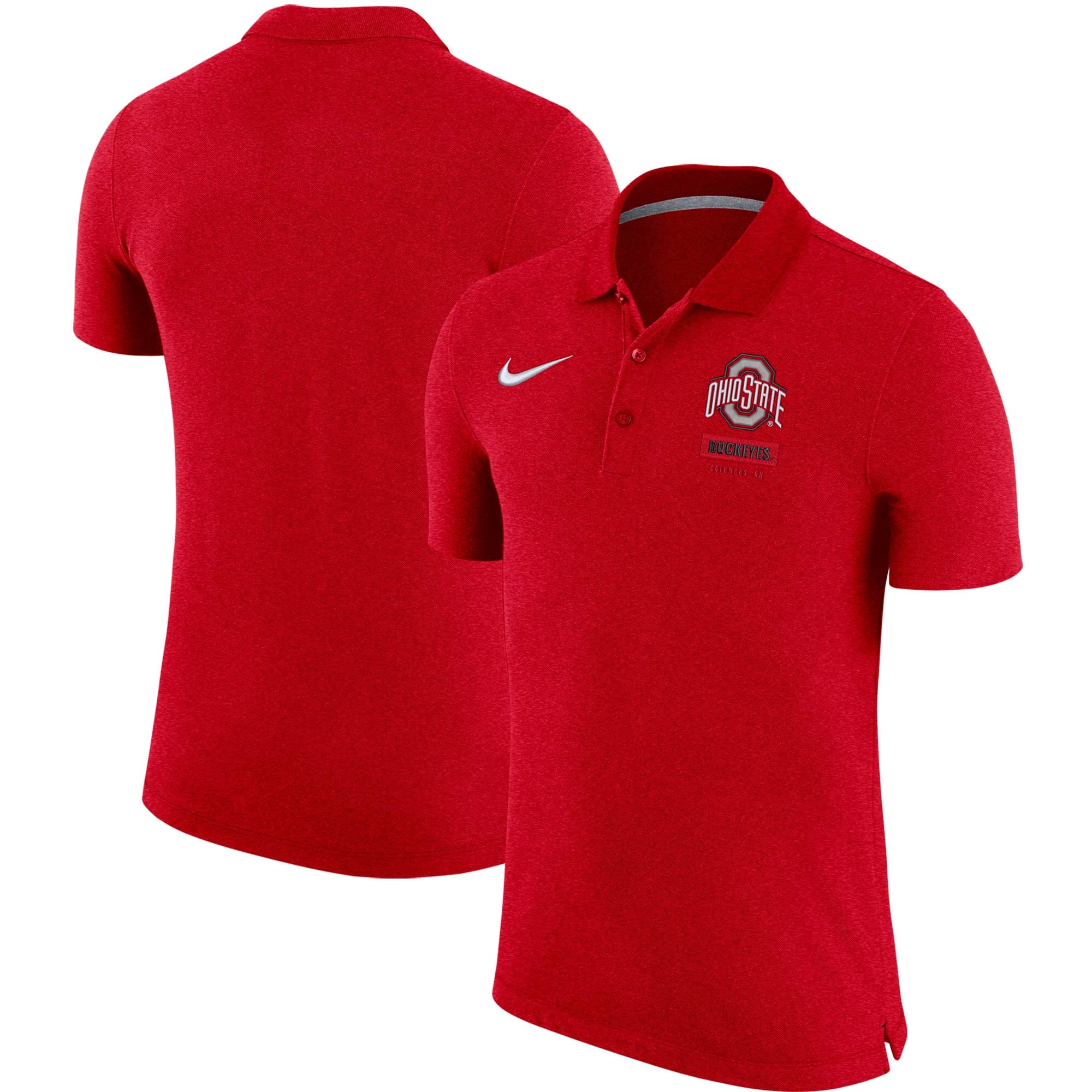 Ohio State Buckeyes Nike Solid Polo 