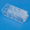 thumbnail image 4 of Gabinete de Almacenamiento con Cajones Transparentes Combinados 25 Piezas, Caja Piezas Negra Desmontable, ClasificacióN Hardware, 4 of 5