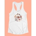 thumbnail image 3 of Fungi Field Trip C. Racerback Tank Women -Annie Warren Designs, Female Medium, 3 of 4
