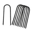 thumbnail image 1 of Trampoline U - Pile Universelle Anti-Rouille Ancrage de Sécurité Noir 6 Pcs, 1 of 5