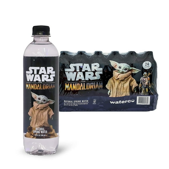 Star Wars Star Wars Mandalorian Water Bottle, Bottled Water, 24 x 500 ml