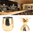 thumbnail image 1 of Coctelera Forma De Piña Acero Inoxidable Superficie Lisa Pulida 500 Ml Para Home Bar Gran Capacidad, 1 of 8