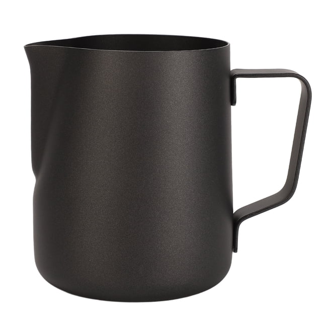 Pichet à café mousseur à lait 600 ml en acier inoxydable avec revêtement antitique pour bureau