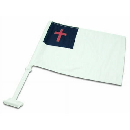UPC: 0753569888830 | 12×18 Christian Car Flag Boat Flag (Super Polyester)