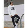 thumbnail image 2 of Today Is Your New Beginning. Sweatshirt Men -Image by Shutterstock, Male 3X-Large, 2 of 4