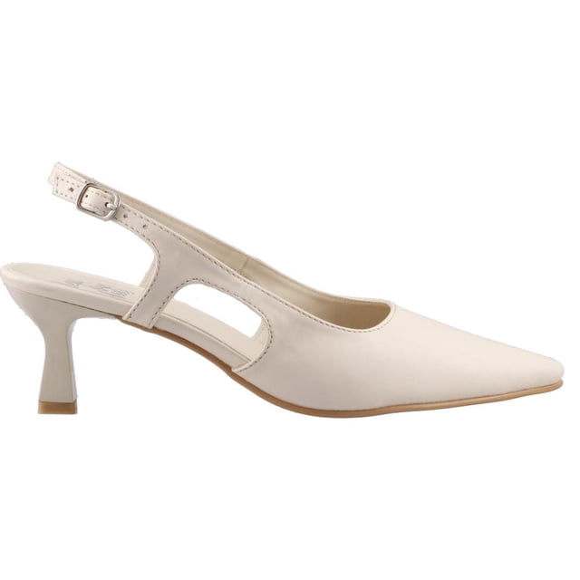 Zapatilla Mujer Head Over Heels Formal Tacon Vestir beige 26