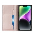 thumbnail image 6 of Nalacover Crossbody Wallet Phone Case for iPhone 14,Premium PU Leather Magnetic Closure Flip Stand Card Holder Zipper Pocket Purse Phone Case with Shoulder Strap,Rosegold, 6 of 11