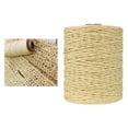 thumbnail image 2 of Raffia Paper Yarn Twine Gift Wrapping DIY Craft Decoration Weaving Tag Box Weaving Crocheting Beige, 2 of 9