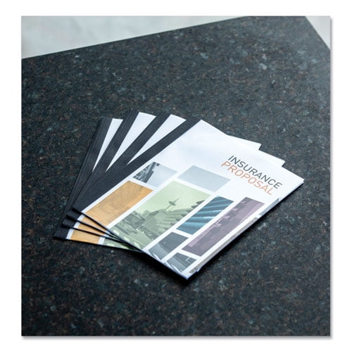 Thermal Binding System Presentation Covers, Clear, 91 to 120 Sheet Capacity, 11 x 8.5, Unpunched, 10/Pack Thermal Binding System Presentation Covers, Clear, 91 to 120 Sheet Capacity, 11 x 8.5, Unpunched, 10/Pack