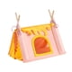 thumbnail image 3 of Tienda de campaña para hámster, nido para hámster, cálido, escondite, tienda de campaña portátil para conejillos de indias, Rosa, 3 of 9
