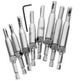 thumbnail image 4 of 8pcs Centering Hinge Tapper Core Drill Bit Door Window Drill Bits and 1pc Wrench, 4 of 7