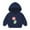 Navy, variant on GPAECEAD Kids Boys Girls Long Sleeve Hoods Outfit Sweatshirt For Kid Dinosaur Cute Warm Fuzzy Hooded Fall Winter Blue