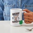 thumbnail image 4 of CafePress - Go Nerf Basketball Mugs - 15 oz Ceramic Large White Novelty Mug, 4 of 6