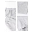 thumbnail image 3 of XIYNBAOK Boys Baggy Sweatpants Wide Leg Baggy Pants Open Bottom Athletic Trackpants Kids Girls Elastic Waist Plain Sportswear Casual Preppy Clothes, 3 of 8