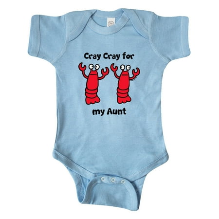 

Inktastic Lobster Cray Cray for my Aunt Gift Baby Boy or Baby Girl Bodysuit