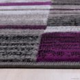 thumbnail image 7 of Purple AllStar Modern. Contemporary Woven Area Rug. Drop-Stitch Weave Technique. Carved Effect. Vivid Pop Colors (5' x 6' 11"), 7 of 7