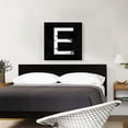 thumbnail image 2 of ARTCANVAS Classy Black White Marble Alphabet Letter E Canvas Art Print - Size: 26" x 26" (0.75" Deep), 2 of 9