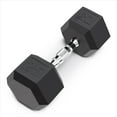 thumbnail image 3 of Marcy 35lb Rubber Hex Dumbbell (Single), 3 of 3