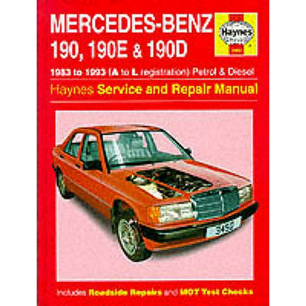 Haynes Service and Repair Manuals Mercedes Benz 190, 190e & 190d (8393) Service & Repair