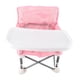 thumbnail image 4 of M Buder Silla de Comedor para Bebé Plegable y Portátil Asiento de Entrenamiento Infantil para Picnic al Aire Libre Cinturón de Seguridad Rosa Cerezo Estándar (40 cm / 15.7 inches), 4 of 9