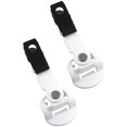 thumbnail image 1 of Soporte para tarjetas Artisan Power Vocera B3000, clip blanco, paquete de 2, 1 of 1
