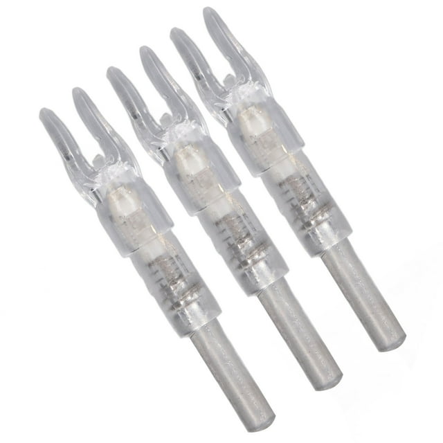 Light Up Your Nighttime Archery With 3PCS 6.2mm Lighted Nocks!