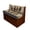 Aztec Western Horse, variant on Psesaysky Boho Camper Dinette Cushion Covers Mandala RV Couch Cushion Covers Dinette Seats Protectors Stretchable Camper Seat Covers (2 Backrest Cover & 2 Bench Cover), Machine Washable