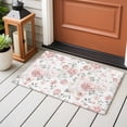 thumbnail image 5 of Area Rugs 2x3,Retro Farmhouse Blossoms Flower with Leaf Non Slip Washable Rug Indoor Carpet Soft Floor Rugs for Home Living Room Bedroom Dining Room Office, 5 of 9