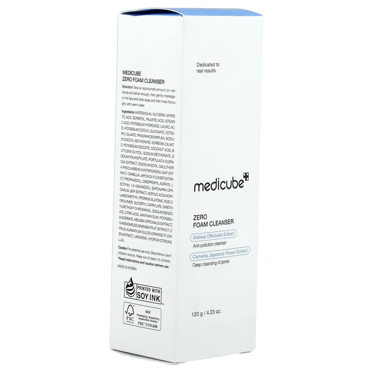 Medicube Zero Foam Cleanser - 4.23 oz - Walmart.com