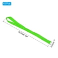 thumbnail image 2 of Uxcell Soft Loop Tie Down Straps, Breaking Strength Strap Loops Fluorescent Green 16"x1", 2 of 4