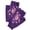 Deep purple, variant on Women Winter Crochet Knitted Fingerless Gloves Sweet Colorful Floral Bee Embroidery Thumbhole Texting Mittens Arm Warmer