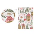 thumbnail image 5 of Yayeee Garden Flag 12" x 18" Double Sided Outdoor Yard Lawn Holiday Decorations, Brown Nordic Christmas House, 5 of 6