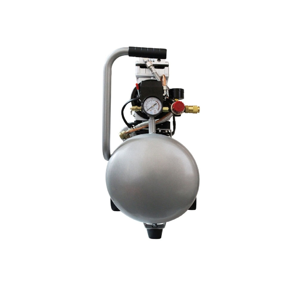 8 Gallon 1 HP Ultra Quiet and Oil-Free Aluminum Tank Air Compressor