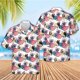 thumbnail image 3 of Camisa hawaiana con estampado 3D de la bandera estadounidense, blusa playera para hombre, camisas con solapa para trabajo, camisas cubanas, ropa para hombre, tops para hombre, 3 of 5
