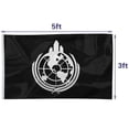 thumbnail image 3 of mokarier Super Earth Flag Super Earth Gift Game Flag Banner Outdoor Indoor Decoration Flag 3x5Feet Double Stitched Polyester with Brass Grommets, 3 of 5