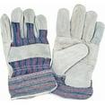thumbnail image 1 of Standard-Duty Patch Palm Fitters Gloves, X-Large, Split Cowhide Palm, Cotton Inner Lining , Pair, 1 of 1